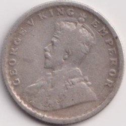 1930 Rare Date Half Rupees George Fifth British India Coin #H16