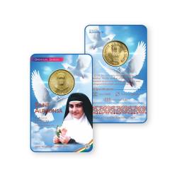 5 Rupees Blister packing Saint Alphonsa Issue Single Coin