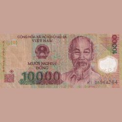 Veitnam 10 000 Đồng Polimer Note