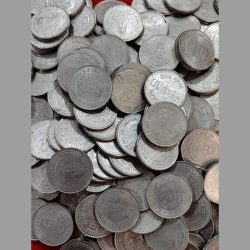 5 Ruppes jagat Guru Steel Commemorative coin (10 pcs lott)