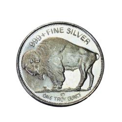 1 Dollar American Silver Buffalo Bullion Coin US Mint 999 Silver