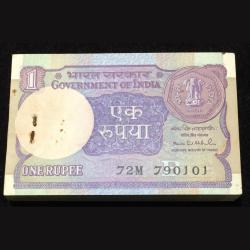 1 Rupees 1992 Governer Mantek Singh Seriel packet