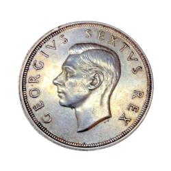 5 Shillings George VI 5 Shillings Sextvs REX South Africa Silver