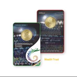 Rs 5 India Government Issue Common Wealth Games Coin Blister Pack