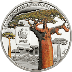 100 Francs CFA Baobab Central Bank of Africa WWF Collection 25Gms