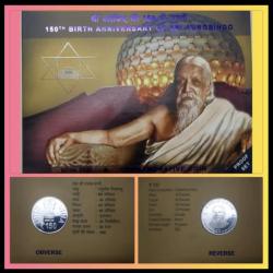Proof Commemorative Issue 150th Birth Anniversary Of Sri Aurobindo