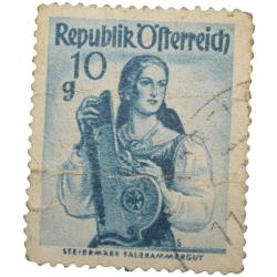 Old Postal Stamp of Austria - Used Condition as per Image.