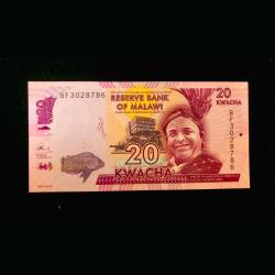 Zambia 20 Kwacha World Banknote Collection end 786 Unique and Rare