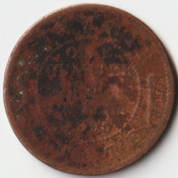 Rare Bikaner State One Quarter Anna 1895 Copper Coin of Victoria Empress British India Collectible Coins