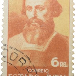 Postal Stamp of Portuguese India - 6 Reis - Garcia de Orta - Used Condition as per Image.