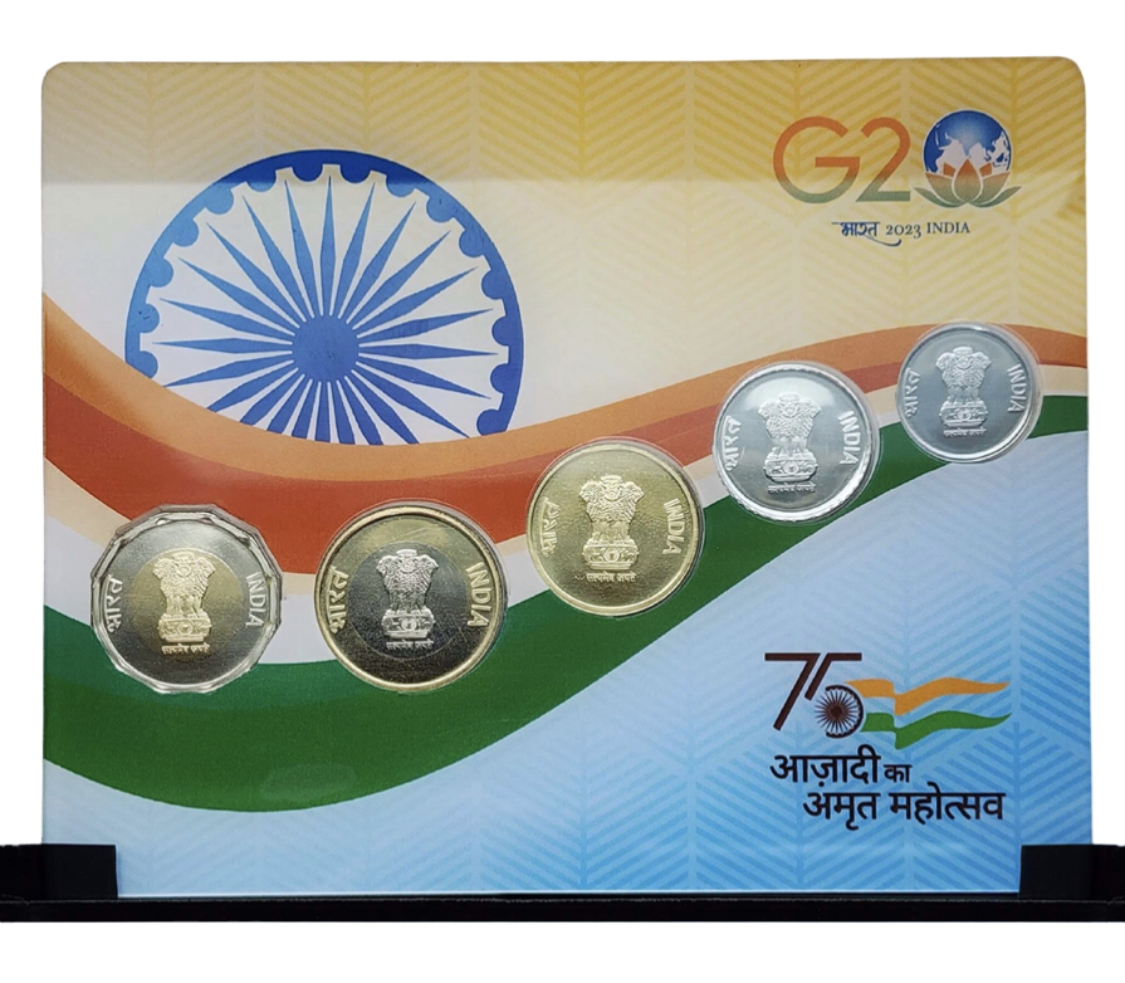 Azadi Ka Amrit Mahotsav Acrylic pack 2023 Rare Set Mumbai mint