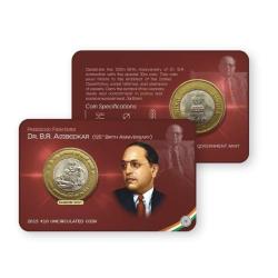 Rs 10 India Government Issue Single Coin Dr B R Ambedkar Blister Pack