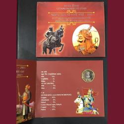 475th Birth Anniversary Of Maharana Pratap 2015 ( Unc set ) Mint packing set