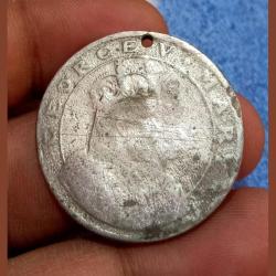 George And Mary Medal 🥇 Dated 1911 **scare** Poor Grade.