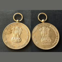 2 different police medals