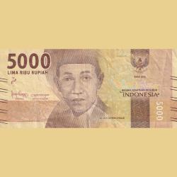 Indonesia 5000 Rupees Bank Note
