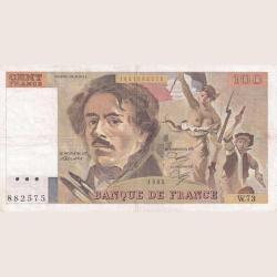 France 100 France Rare Bank Note