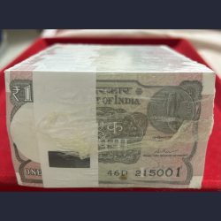 2017 ,Rim Seeled Mint Packing 1000 note Serial wise Gem 💎 UNC Rim Governer Sakti kant das