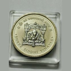 Shree Siddhi Vinayak Minted At The Perth Mint Australia Prabhadevi Temple Coin 1OZ Silver Coin BUNC