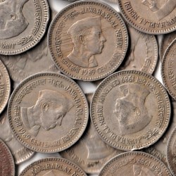 30 Coins Lot One Rupee Jawarlal Nehru Centenary 1989 at Super Lowest Price