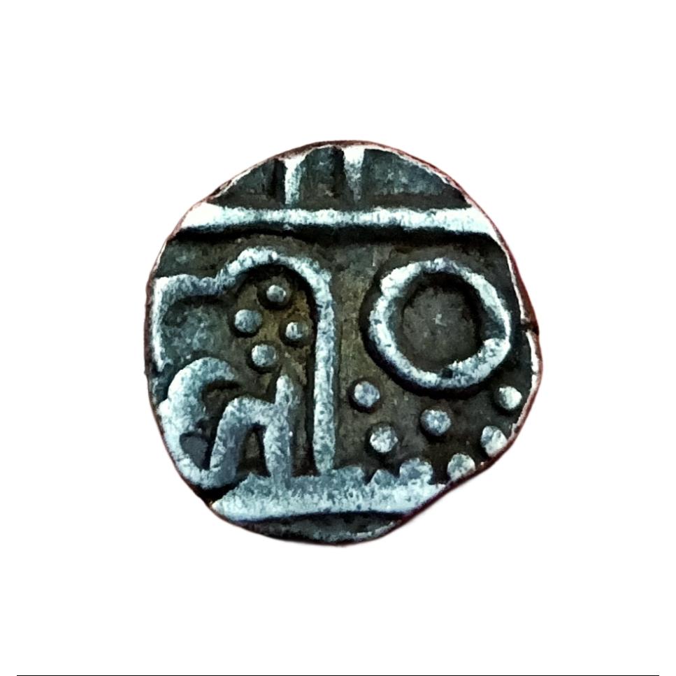 Baroda State Silver 1/2 Rupee "JI" Written Name of JIYA Rao Sindhya **Scare** Collectable Grade.