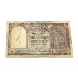 10 Rupees Big Fafra Issue H.V Iyengar with "343400" Fancy Number **V.Rare** Poor Grade.
