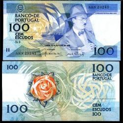 Portugal 100 Escudos 1980s Issue Gem UNC Unique World Banknote Collection