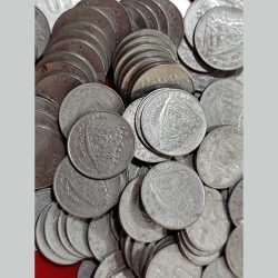 50th Year of Independence 1947-97 (Noida mint) 50 paise commemorative (10 pcs lott)