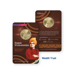 Rs 5 India Government Issue Blister Pack Swami Vivekanand Unique and Rare