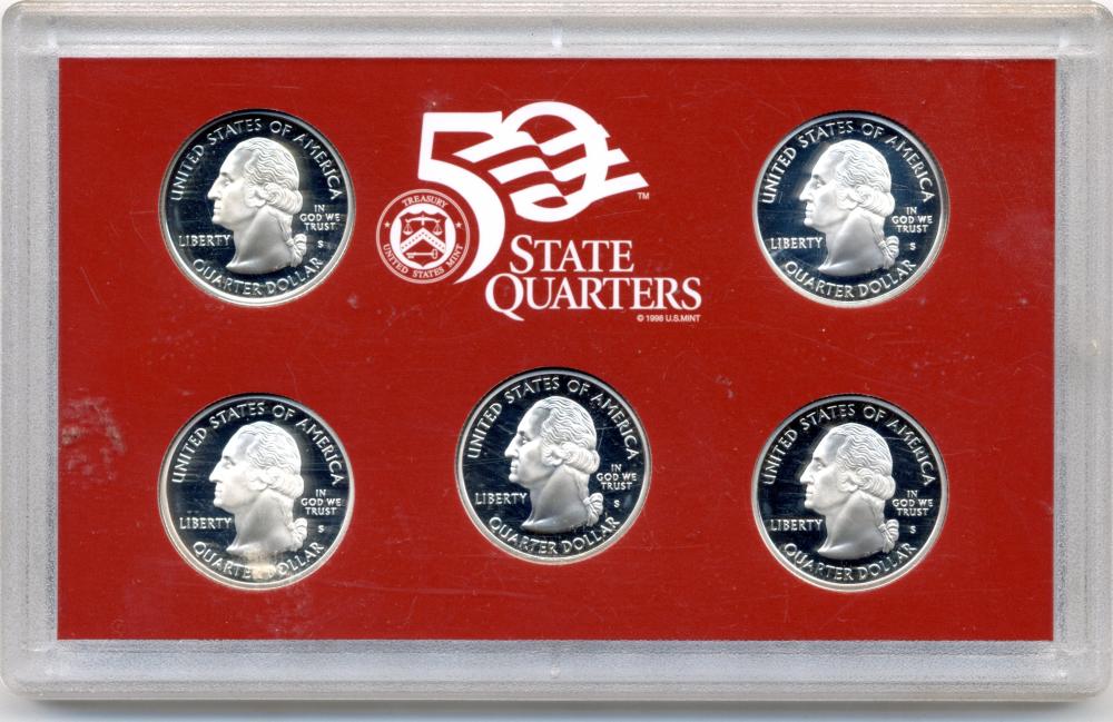 (2005) 50 State Quarters Silver Set - Original Government Packaging