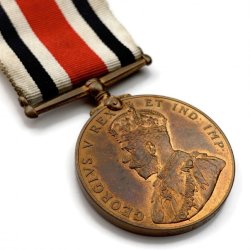 WW1 George V Police Special Constabulary Long Service Named Medal - Honour NAME( Albert W.Daniels)