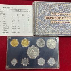 1971 Very Rare Proof ( 9 pcs Set) Food For All with Cover Box and certificate