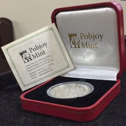 British Virgin Islands 1 Dollar 2013 - Elizabeth II Nicholas II Commemorative issue Proof Set Silver Pobjoy mInt Issue with Beautiful Box
