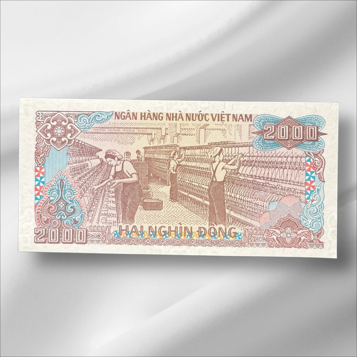Vietnam 2000 Dong GemUnC Bank note ending 786 Collectable Series Unique and Rare