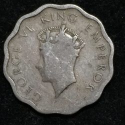 1938 India - British 1 Anna - George VI rare coin Lowest Price #A-184