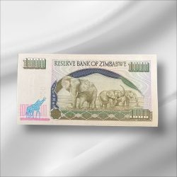 Reserve Bank of Zimbabwe World Bank note ending 786 Collectable Series Unique and Rare