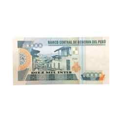 Peruvian 1000 Intis World Banknote Ending 786 Gem Unc Very Unique and Rare