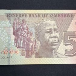 50 Dollar Zimbabwe GEM UNC Condition Ending 786