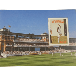 Saint Vincent and the Grenadines Miniature on Cricket in Mint Condition.