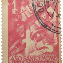 Postal Stamp of India Portuguesa 1 Ries - Used Condition as per Image.