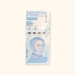 10000 Venezuelan Bolivares Banknote Holy Number ending 786 Very Unique and Rare