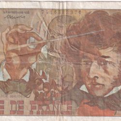 France 10 Francs - Berlioz type 1972 Rare Note #b-2
