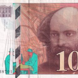France 100 Francs Cézanne Lowest price World Note #b-2