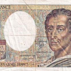 France 200 Francs de Montesquieu Rare Note Lowest Price #B-2