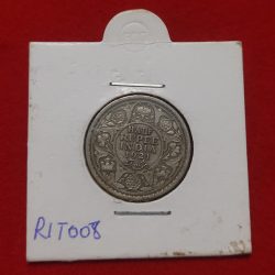 Half Rupee George V 1921 Calcutta Mint