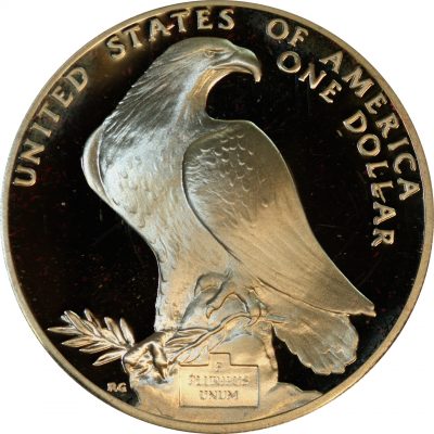 America 1 Dollar 1984 - XXIII Olympiad Rare Silver Proof Coin United State Mint Issue