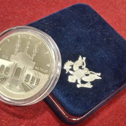 America 1 Dollar 1984 - XXIII Olympiad Rare Silver Proof Coin United State Mint Issue