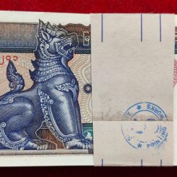 Myanmar Burma 100 Kyats Extermaly Rare GEM UNC (100 note ) Serial Packet