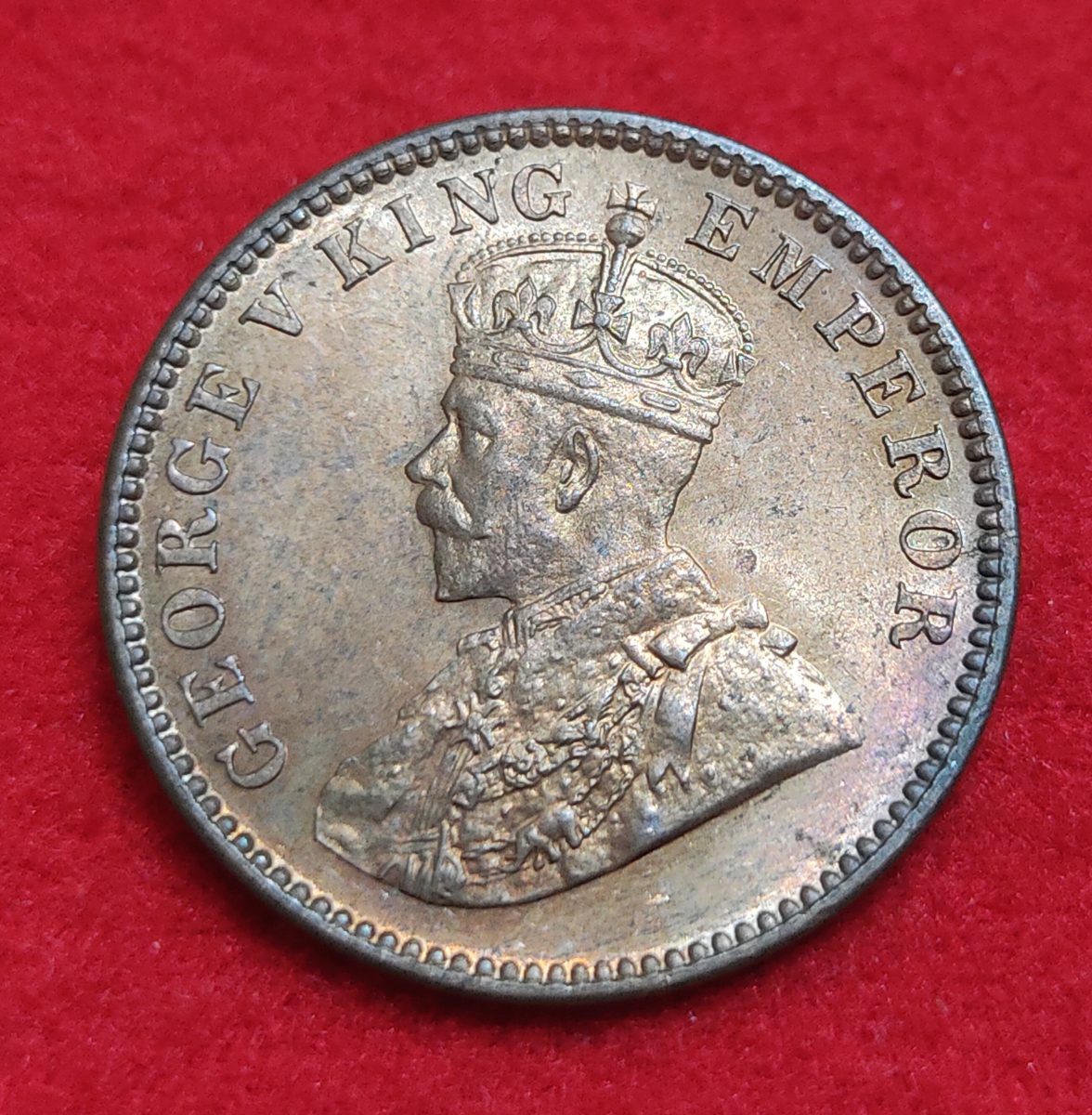 One Quarter Anna British India 1933 GEM UNC Condition