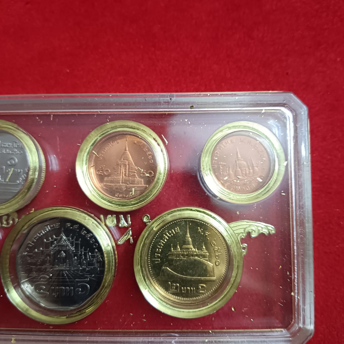 Rare Thailand Thai Baht Commemorative Proof Coins Set 6 Coins In set
